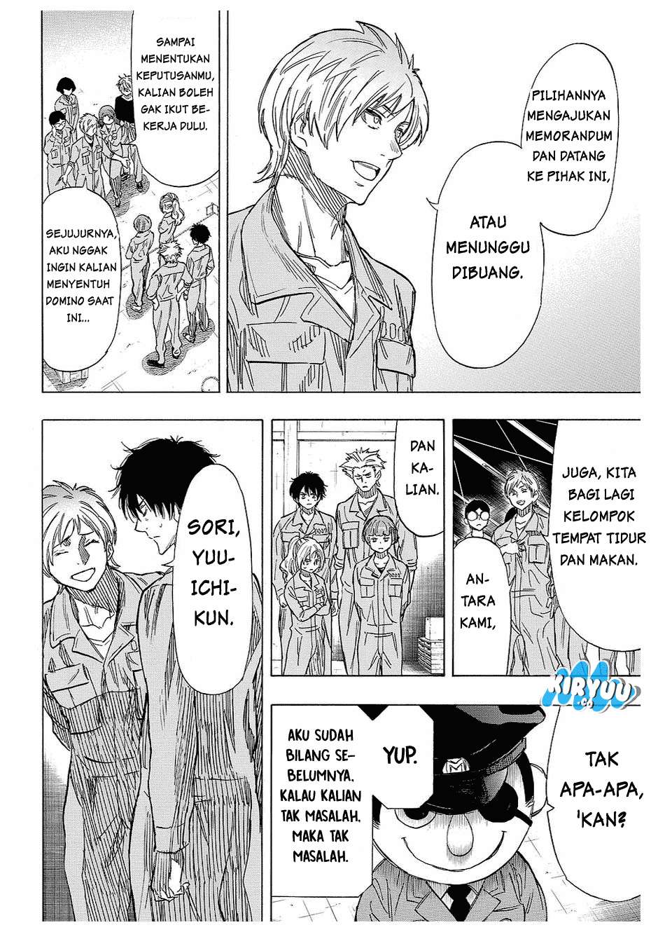 Tomodachi Game chapter 41 halaman 19