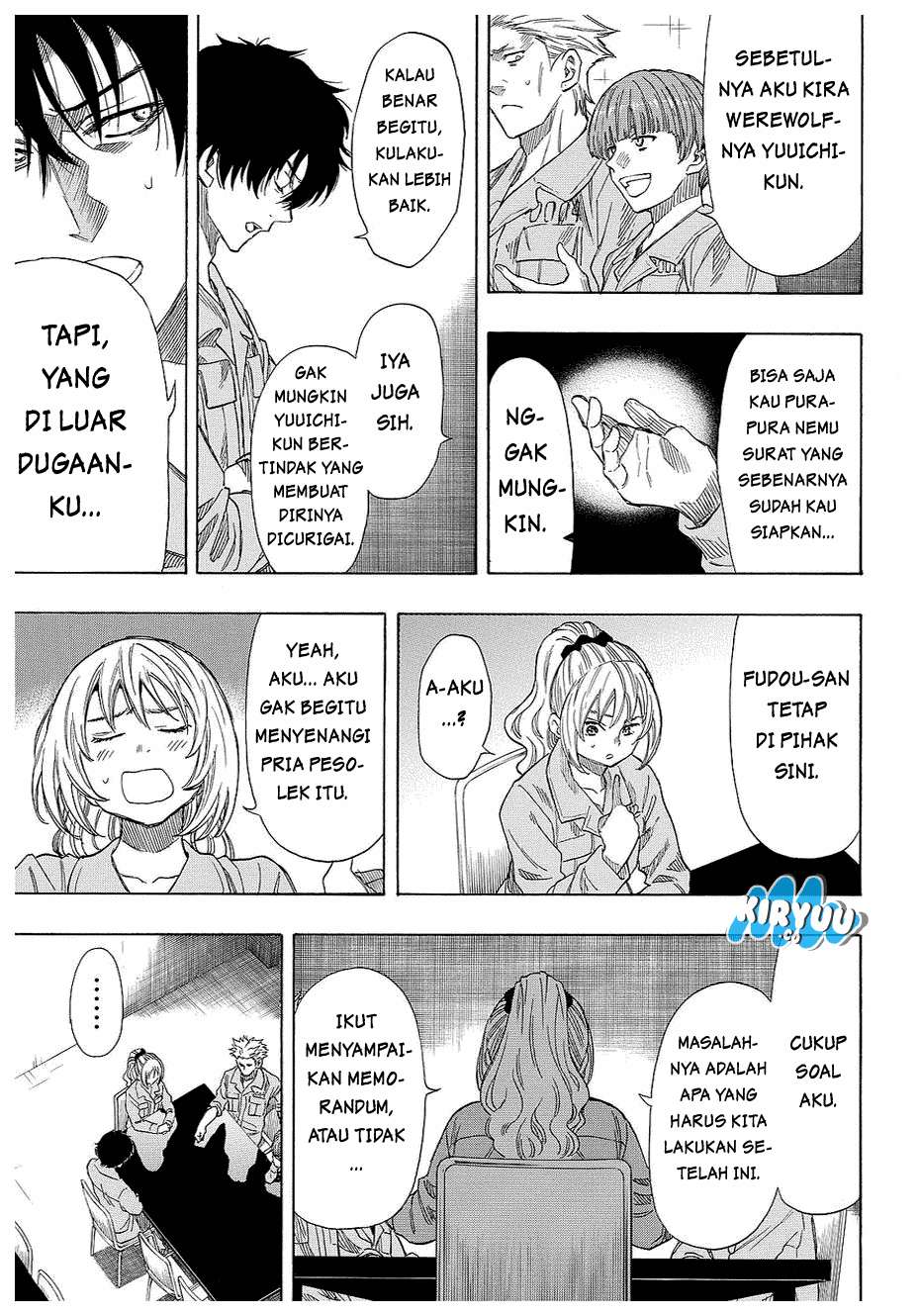 Tomodachi Game chapter 41 halaman 22
