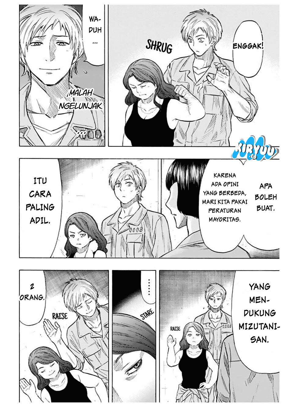 Tomodachi Game Bab 43 halaman 18