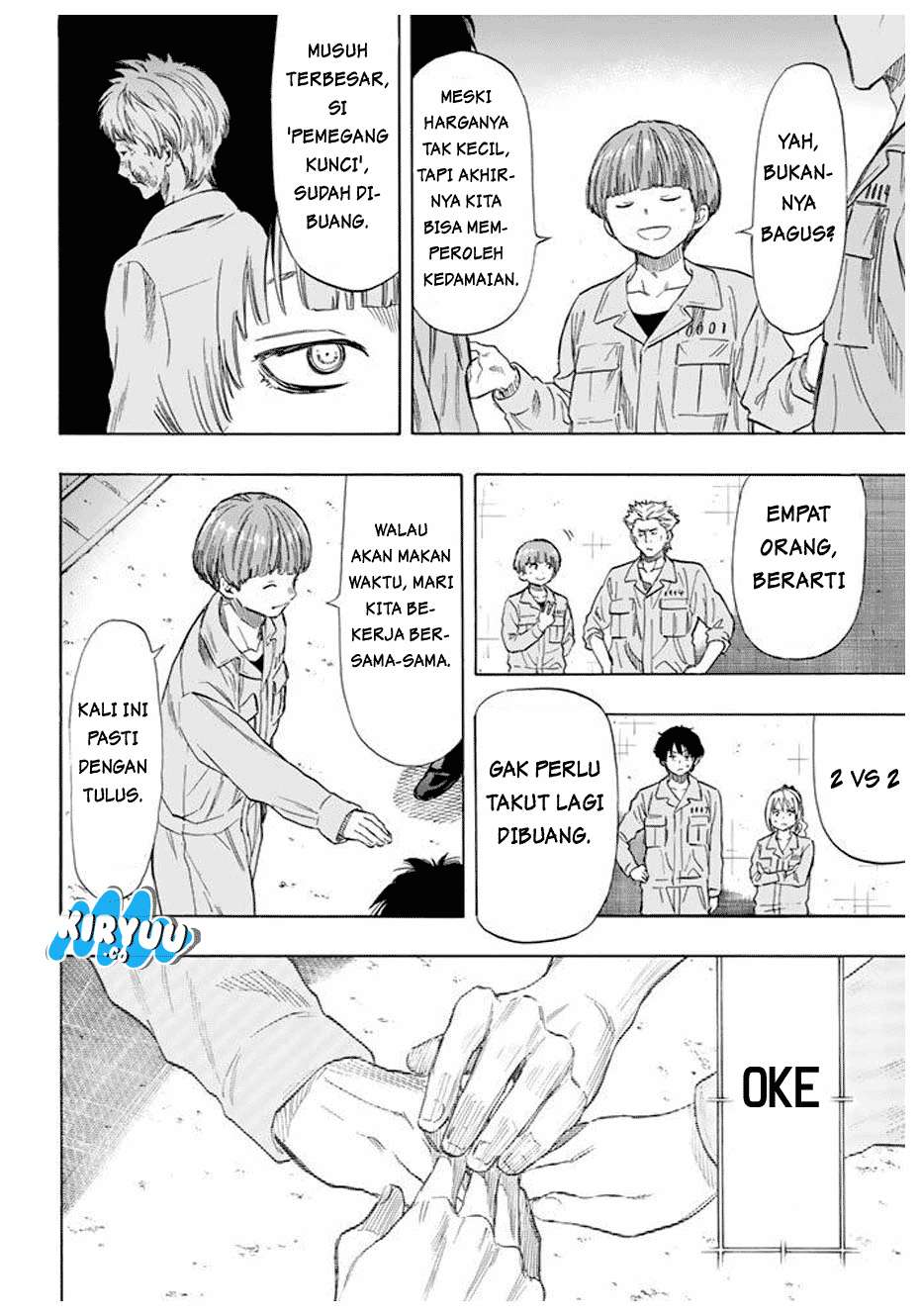 Tomodachi Game chapter 44 halaman 41