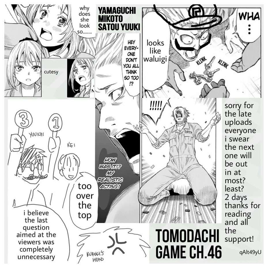 Tomodachi Game Bab 46 halaman 33