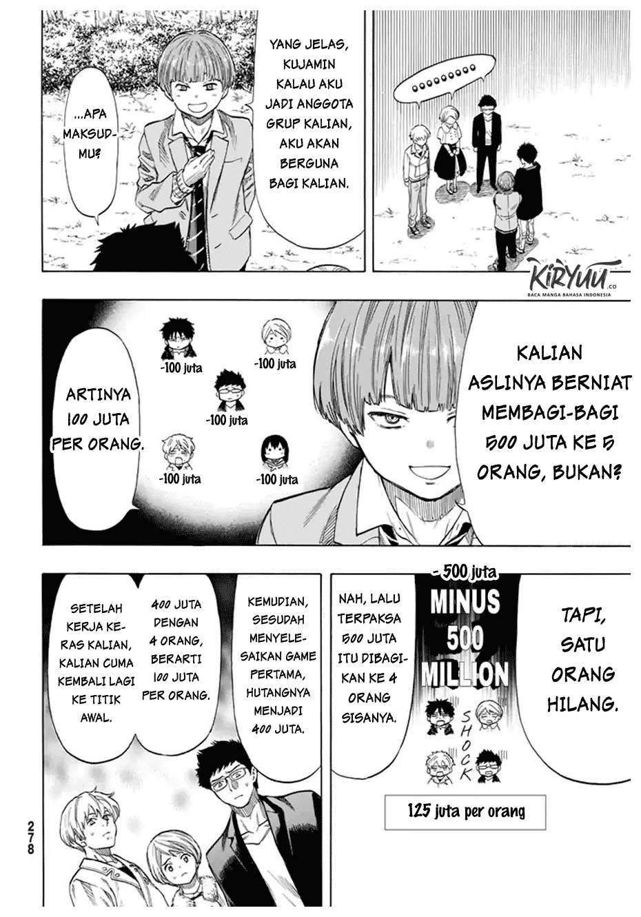 Tomodachi Game Bab 48 halaman 9