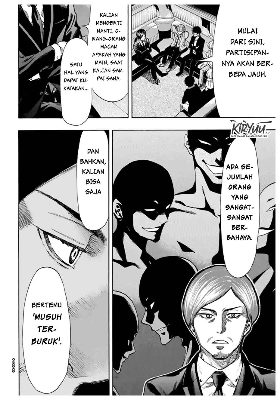 Tomodachi Game Bab 48 halaman 19