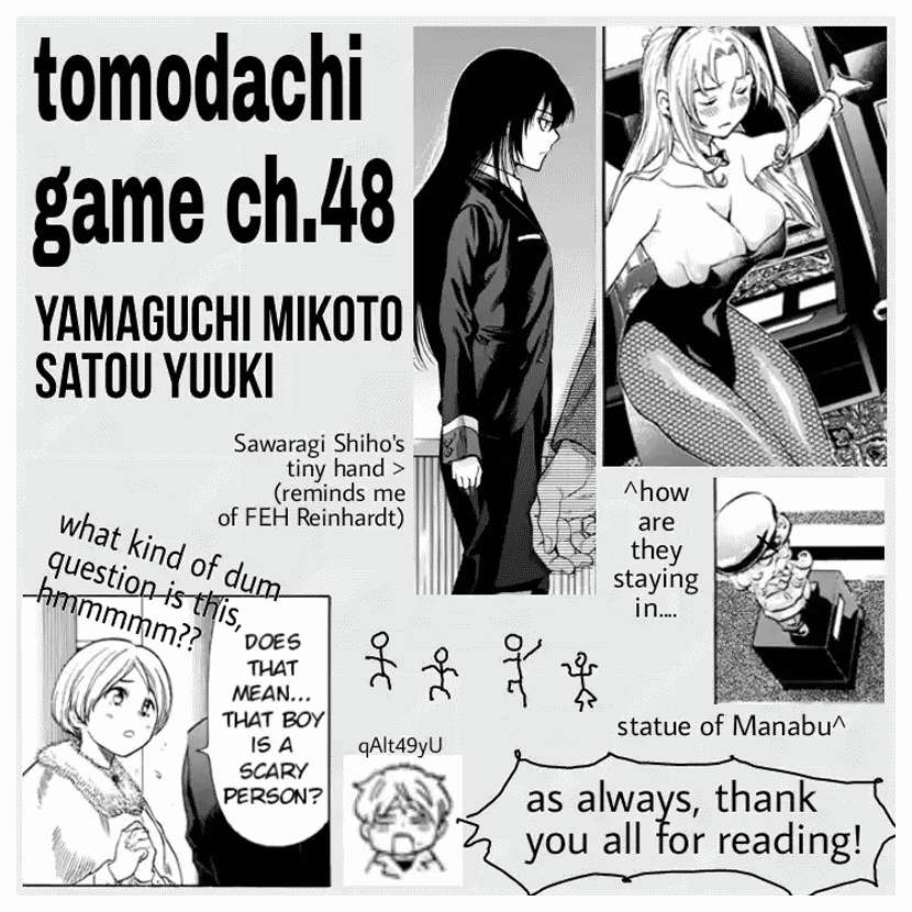 Tomodachi Game Bab 48 halaman 39