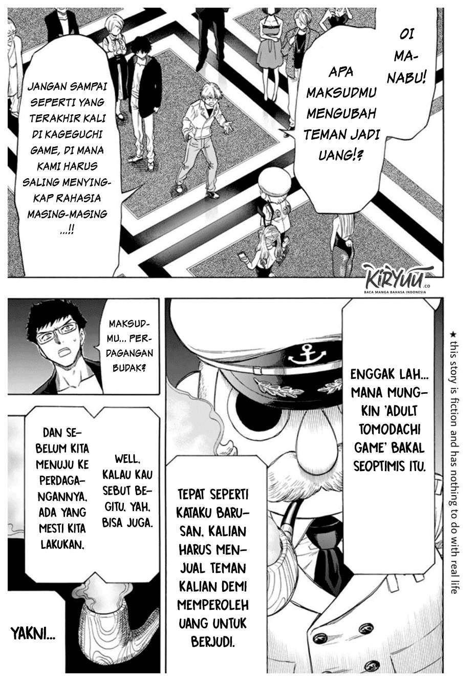 Tomodachi Game chapter 49 halaman 6