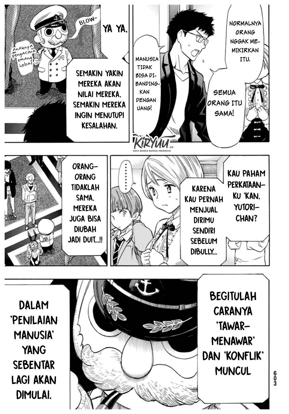 Tomodachi Game chapter 49 halaman 8