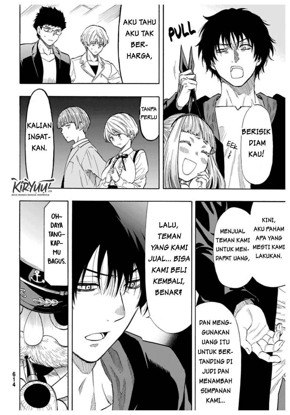 Tomodachi Game chapter 49 halaman 19