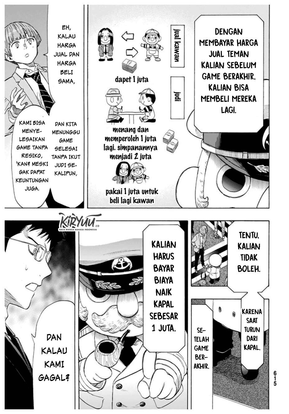 Tomodachi Game chapter 49 halaman 20