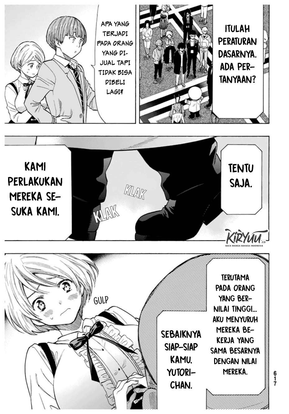 Tomodachi Game chapter 49 halaman 22