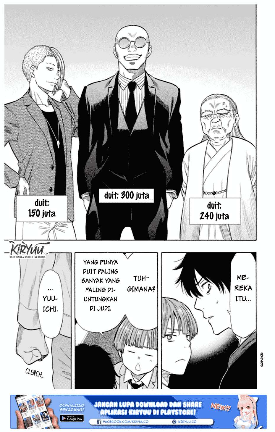 Tomodachi Game chapter 49 halaman 28