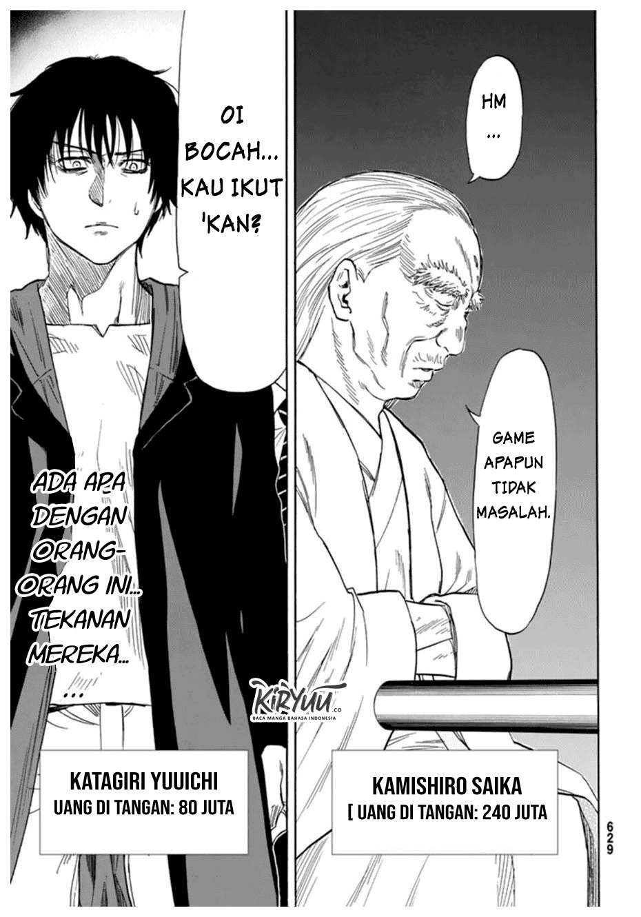 Tomodachi Game chapter 49 halaman 35