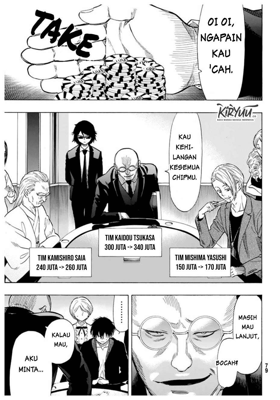 Tomodachi Game chapter 50 halaman 4