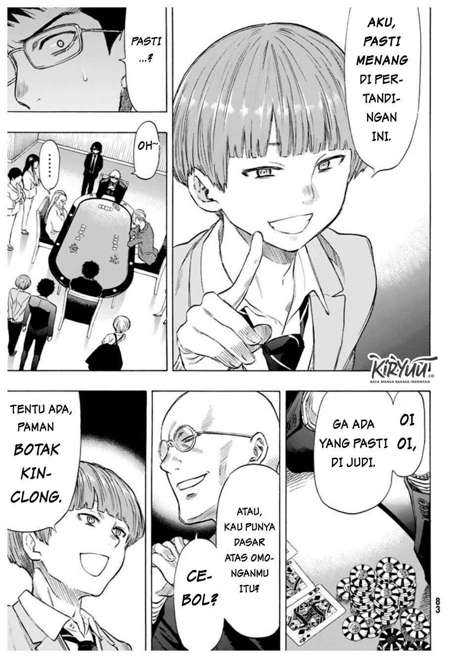 Tomodachi Game chapter 50 halaman 8