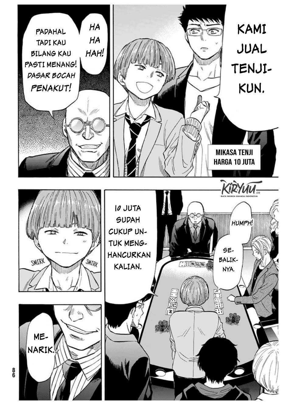 Tomodachi Game chapter 50 halaman 11