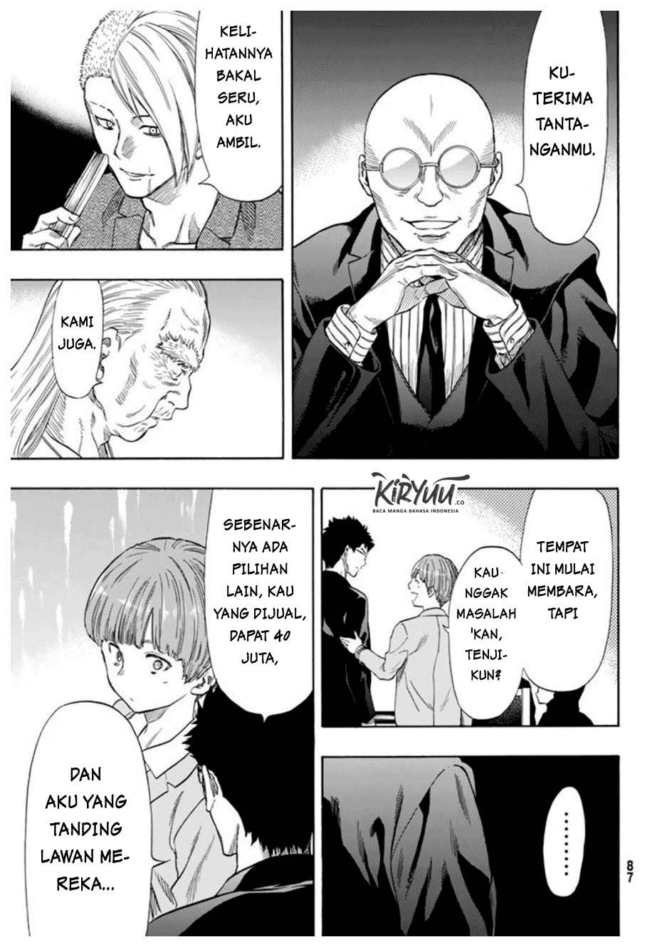 Tomodachi Game chapter 50 halaman 12