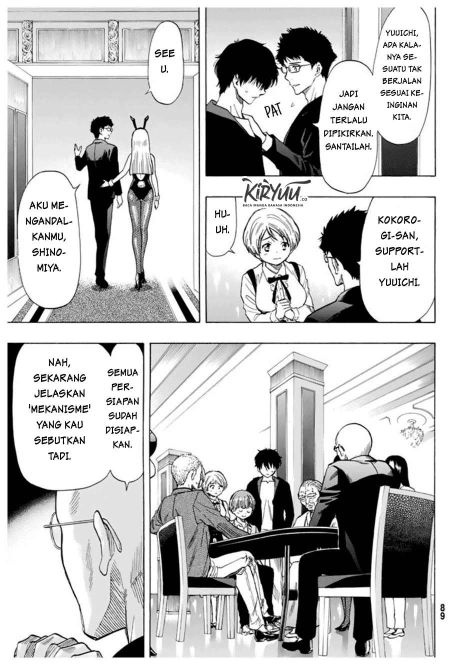 Tomodachi Game chapter 50 halaman 14