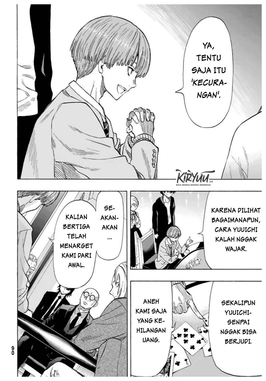 Tomodachi Game chapter 50 halaman 15