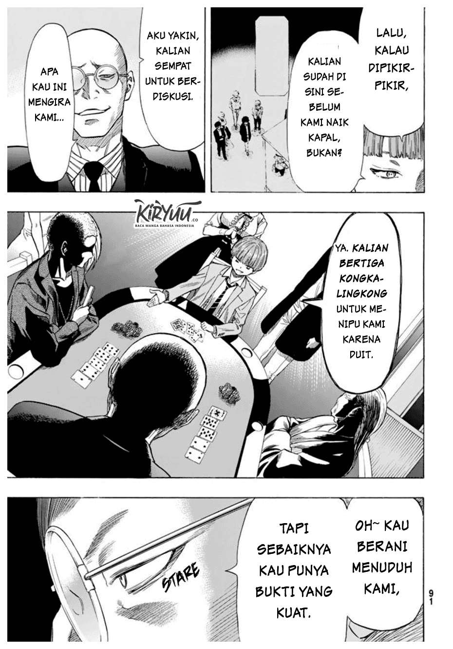 Tomodachi Game chapter 50 halaman 16