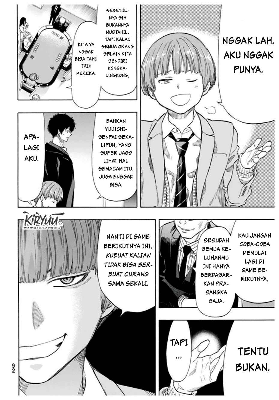 Tomodachi Game chapter 50 halaman 17