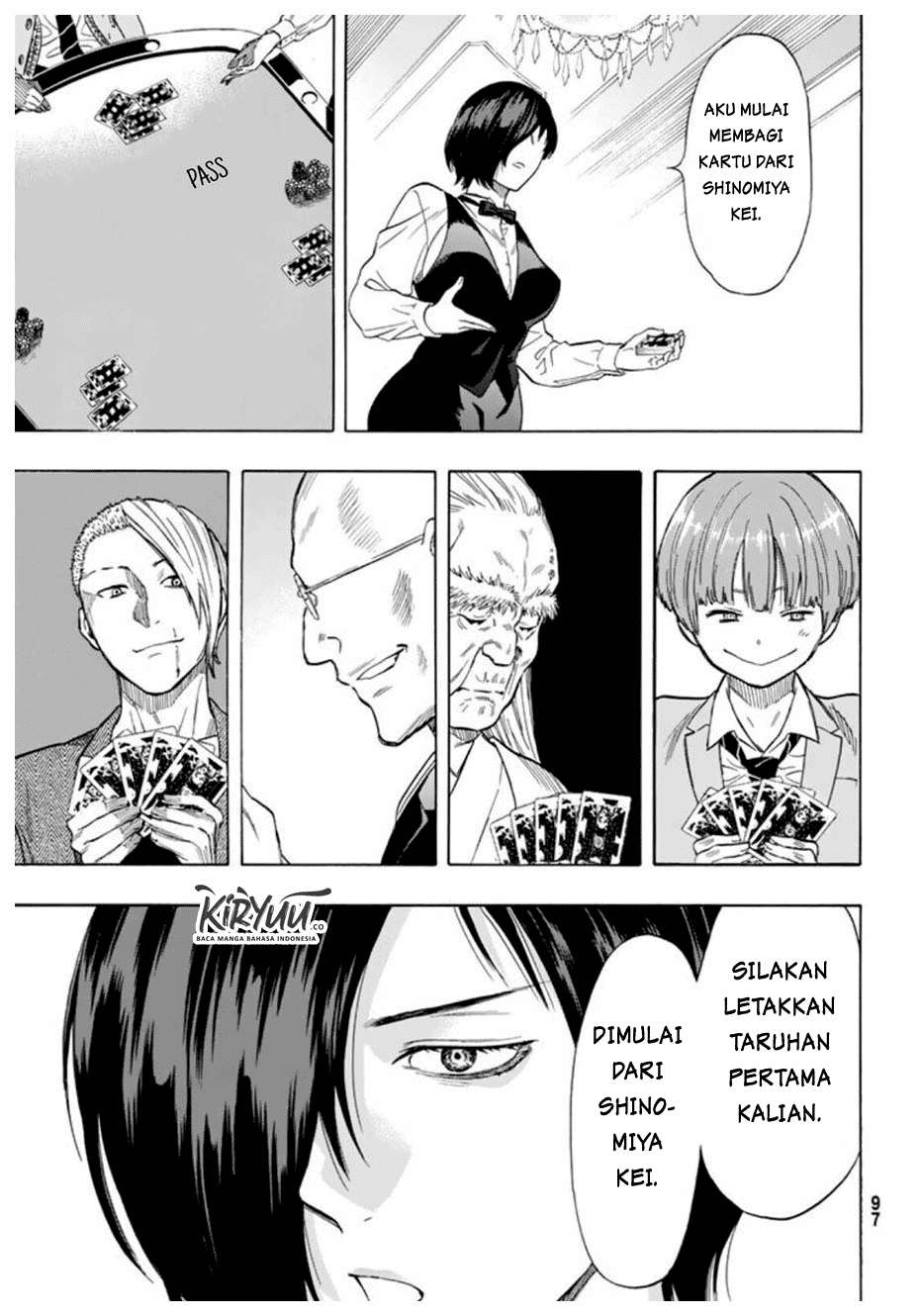 Tomodachi Game chapter 50 halaman 22