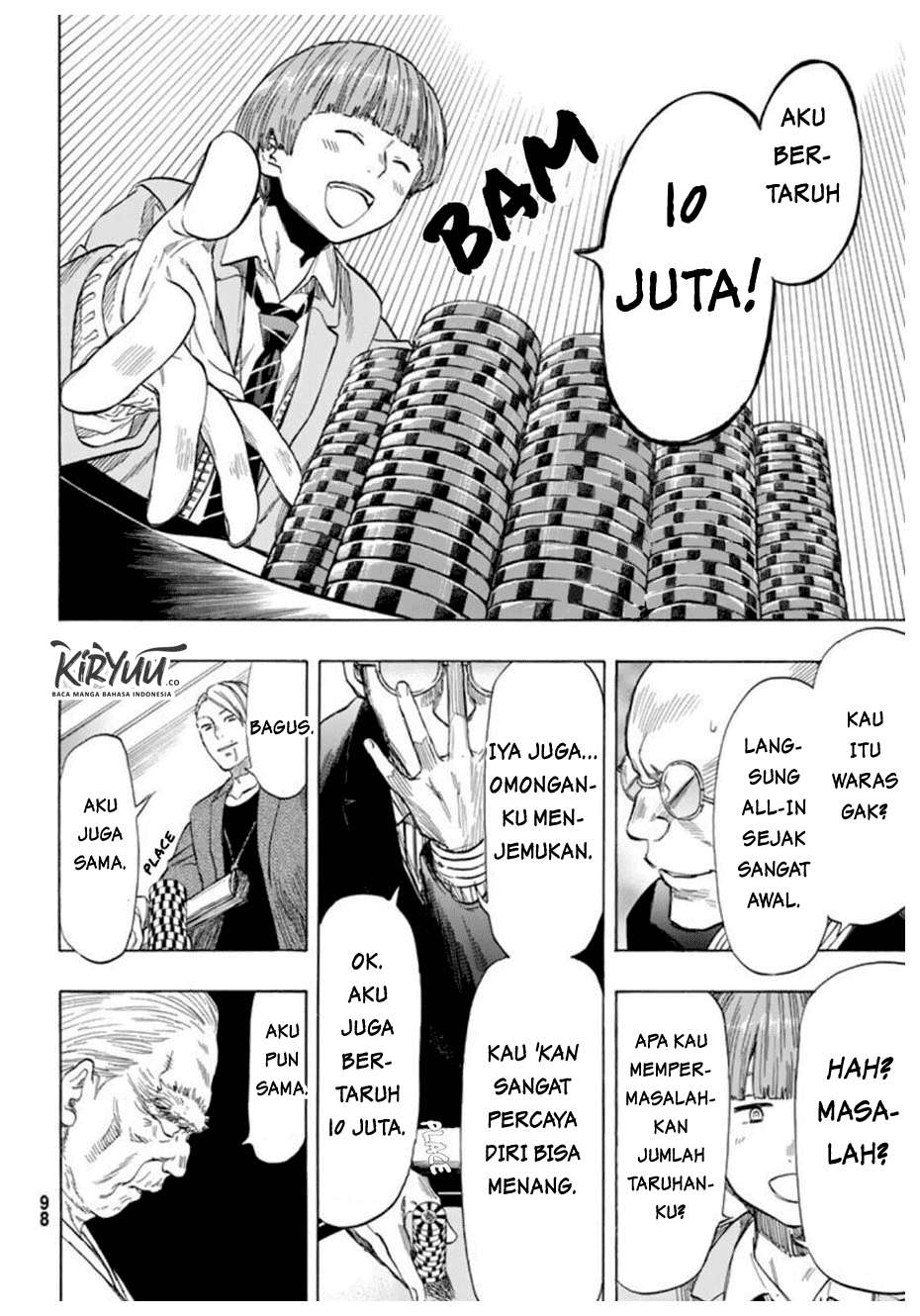 Tomodachi Game chapter 50 halaman 23