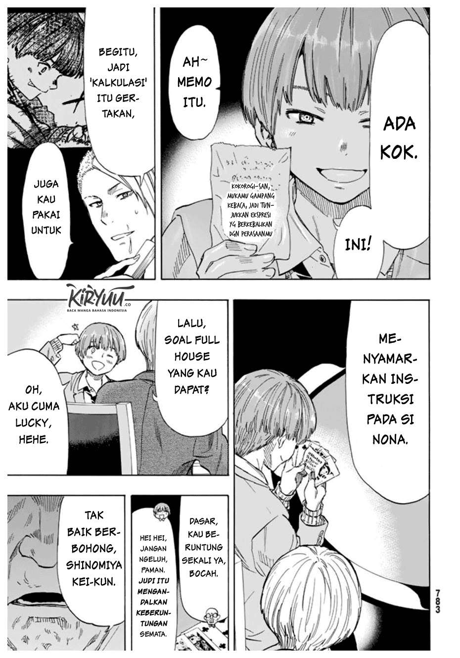 Tomodachi Game chapter 51 halaman 7