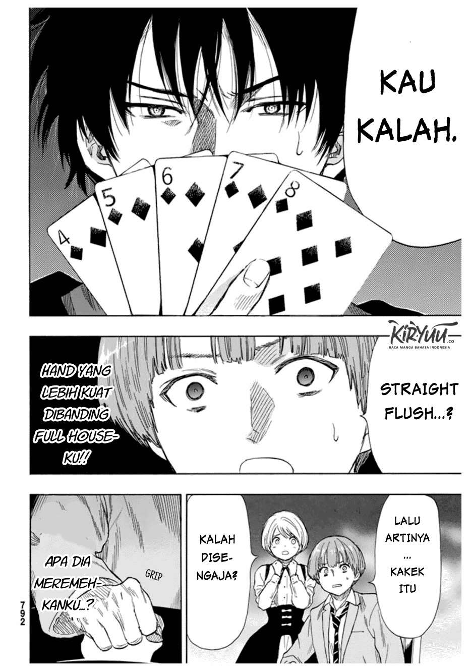Tomodachi Game chapter 51 halaman 14