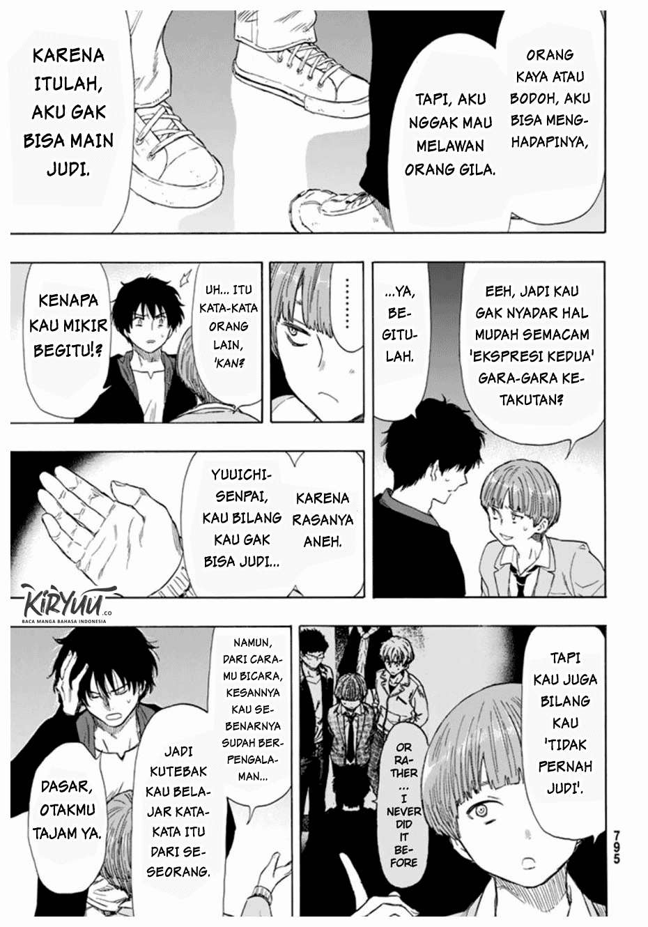 Tomodachi Game chapter 51 halaman 17