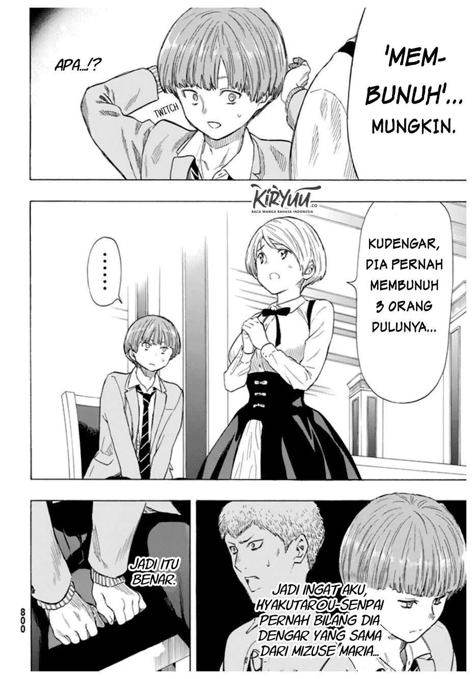 Tomodachi Game chapter 51 halaman 21