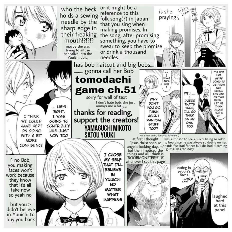 Tomodachi Game chapter 51 halaman 34