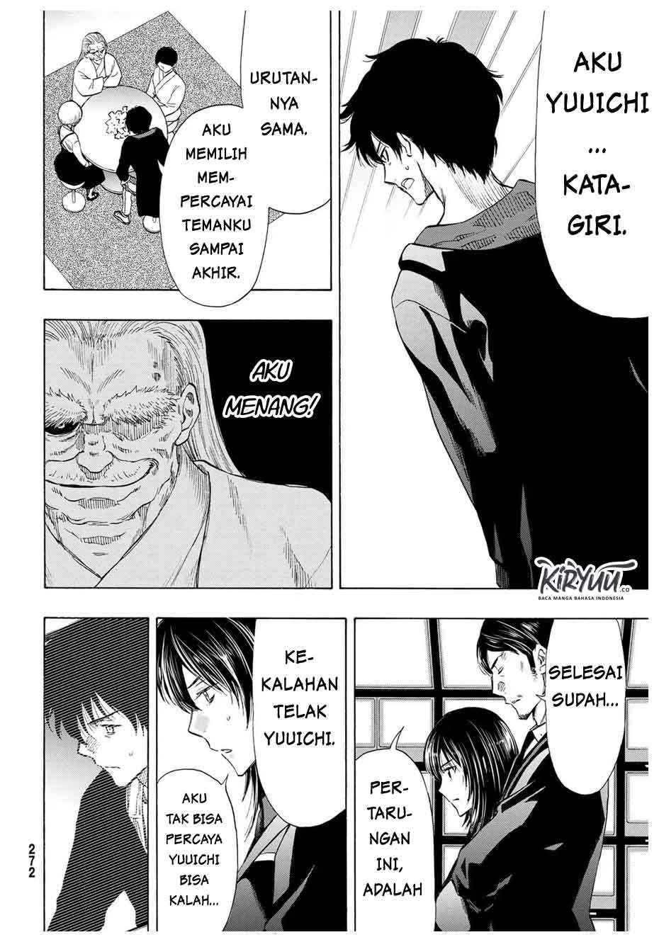 Tomodachi Game chapter 57 halaman 34
