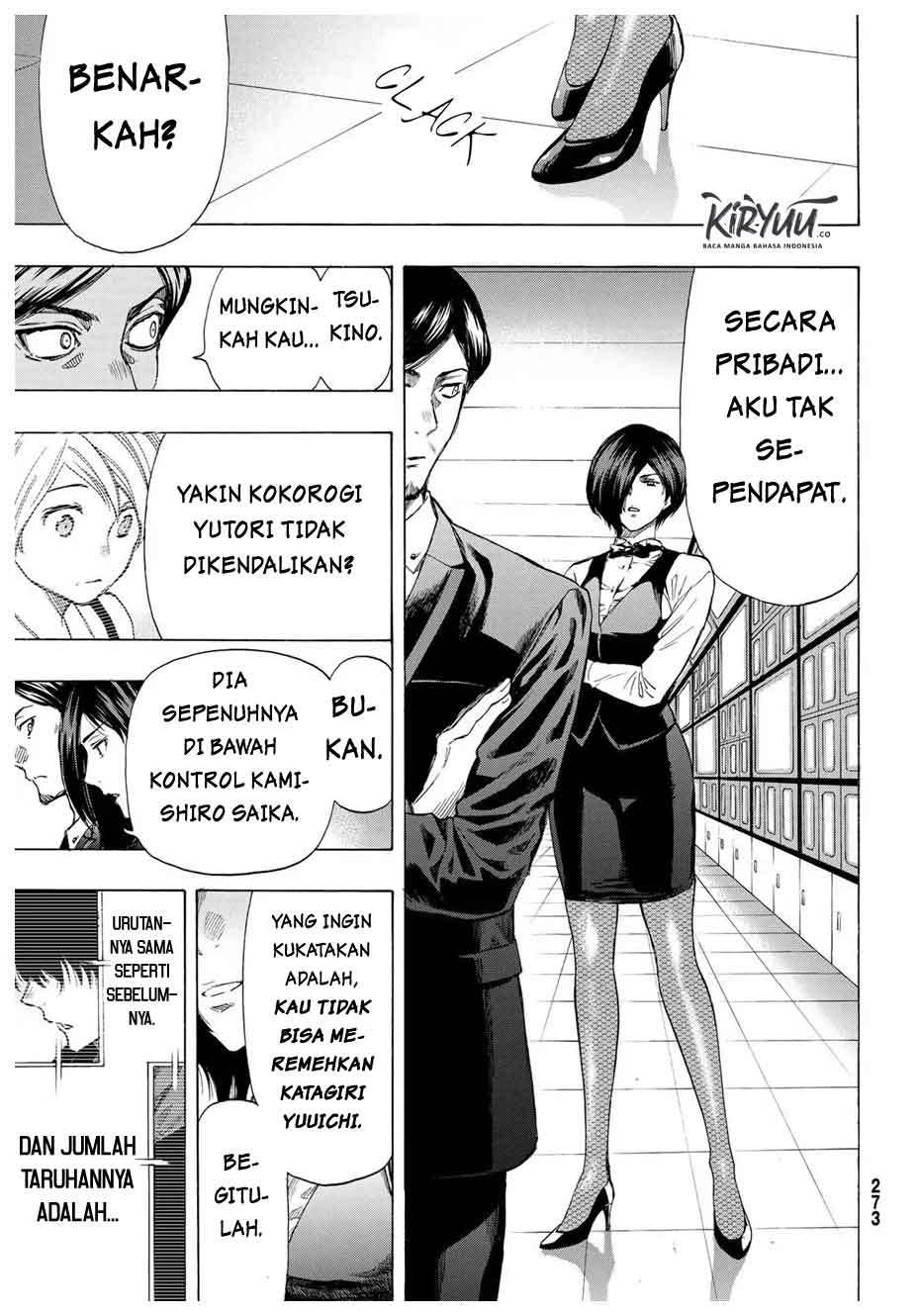 Tomodachi Game chapter 57 halaman 35