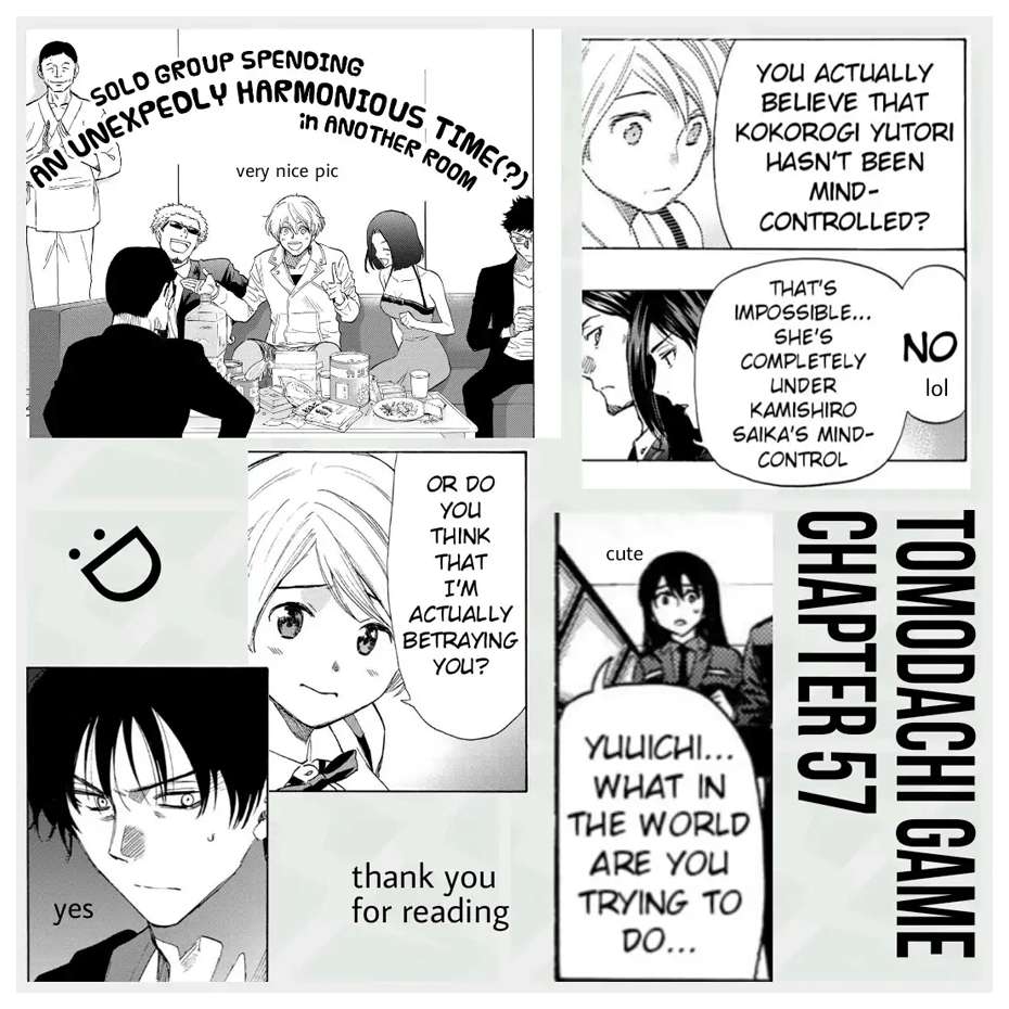 Tomodachi Game chapter 57 halaman 37