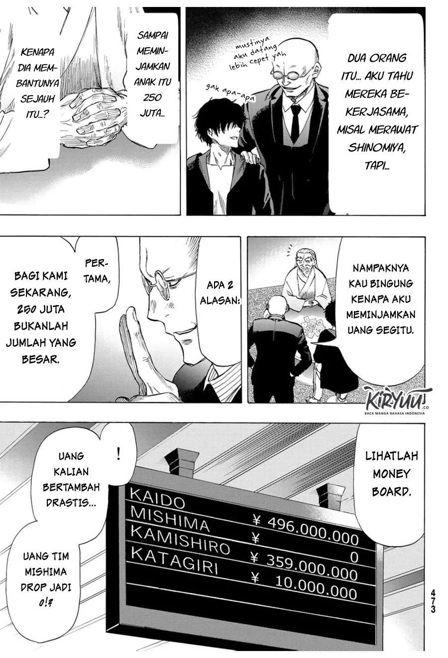 Tomodachi Game chapter 58 halaman 10