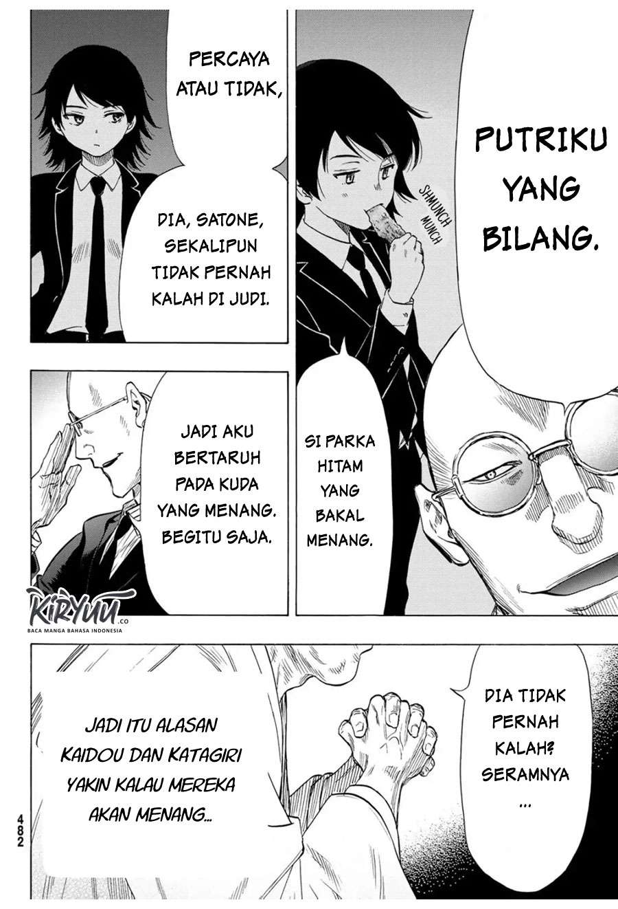 Tomodachi Game chapter 58 halaman 19