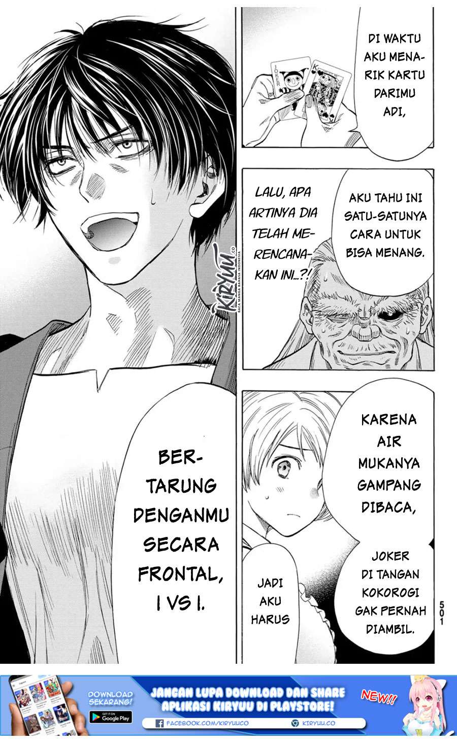 Tomodachi Game chapter 58 halaman 37