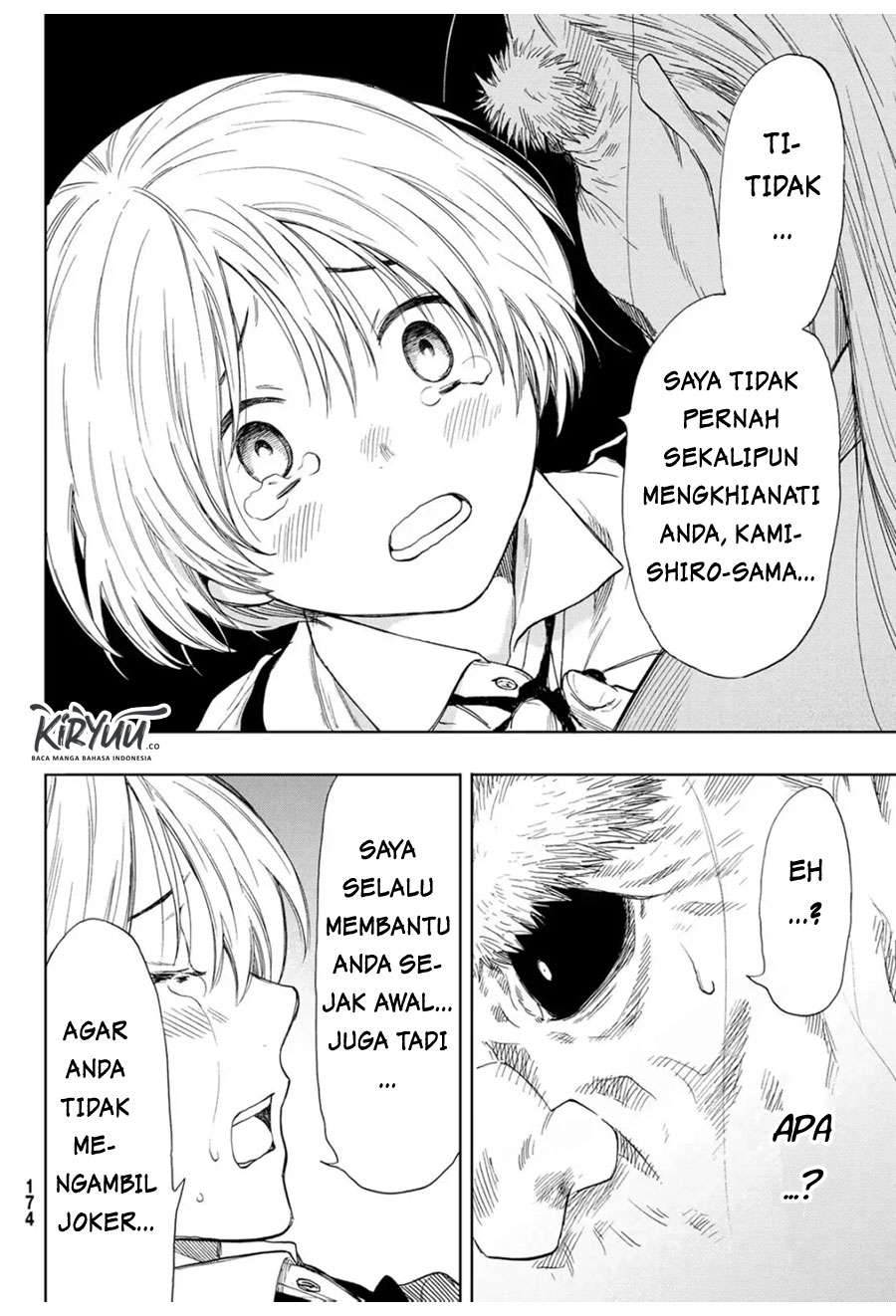 Tomodachi Game chapter 59 halaman 27
