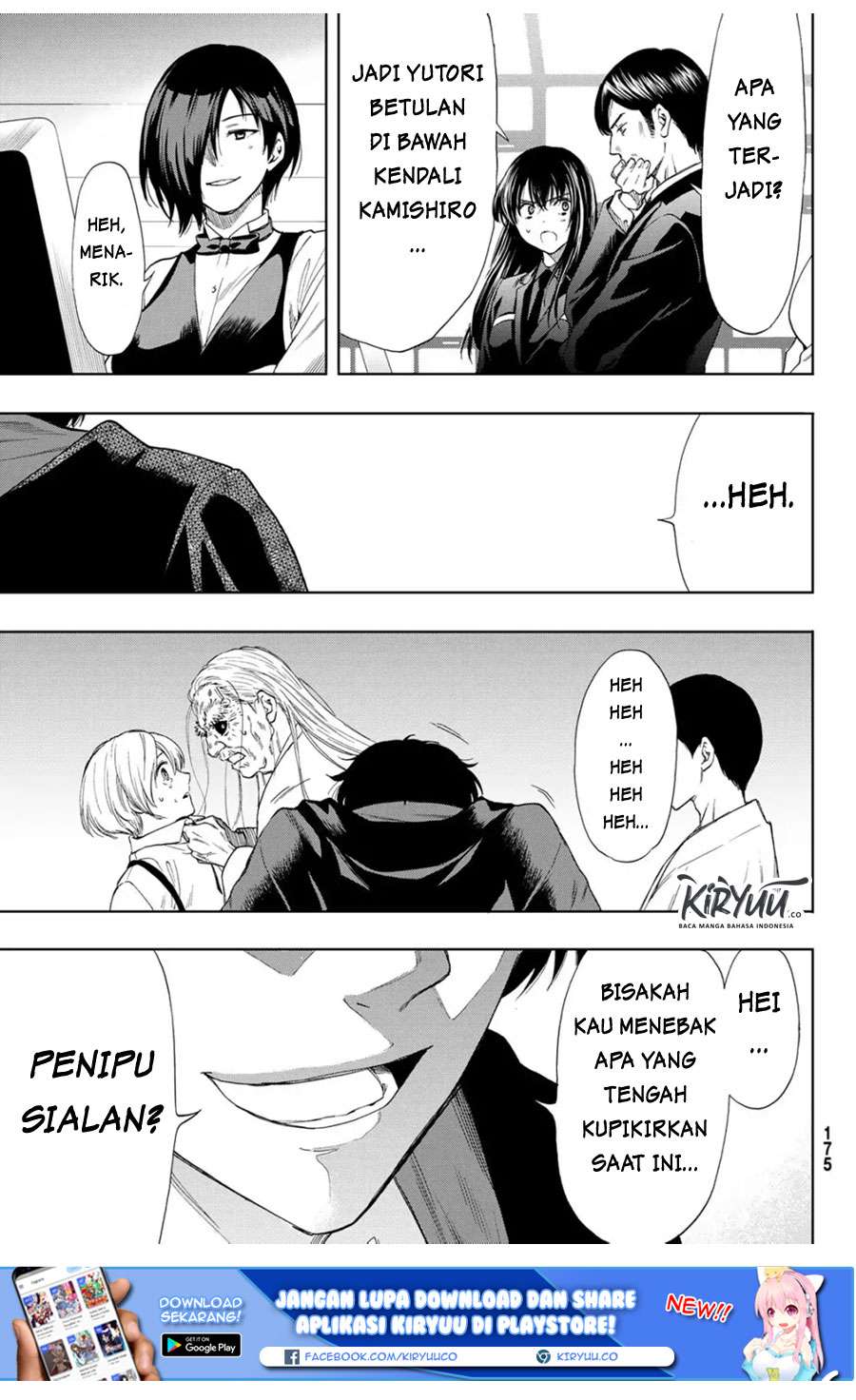 Tomodachi Game chapter 59 halaman 28