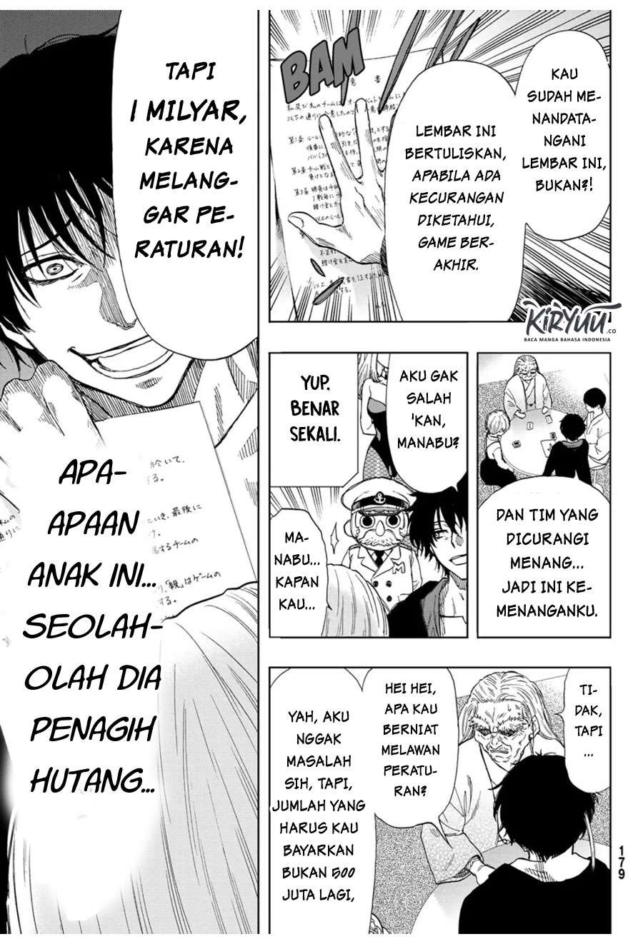 Tomodachi Game chapter 59 halaman 32