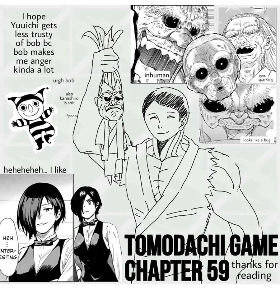 Tomodachi Game chapter 59 halaman 38