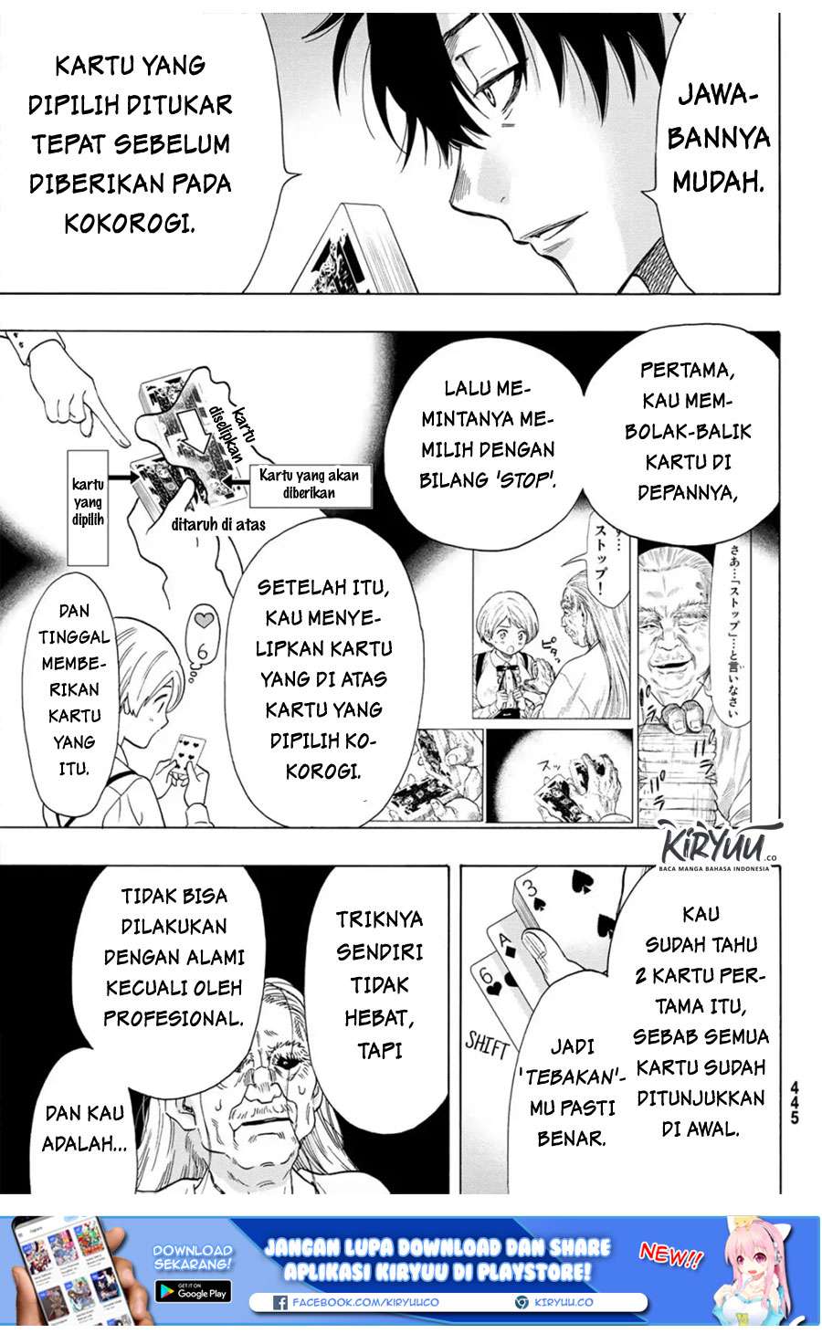 Tomodachi Game chapter 60 halaman 19