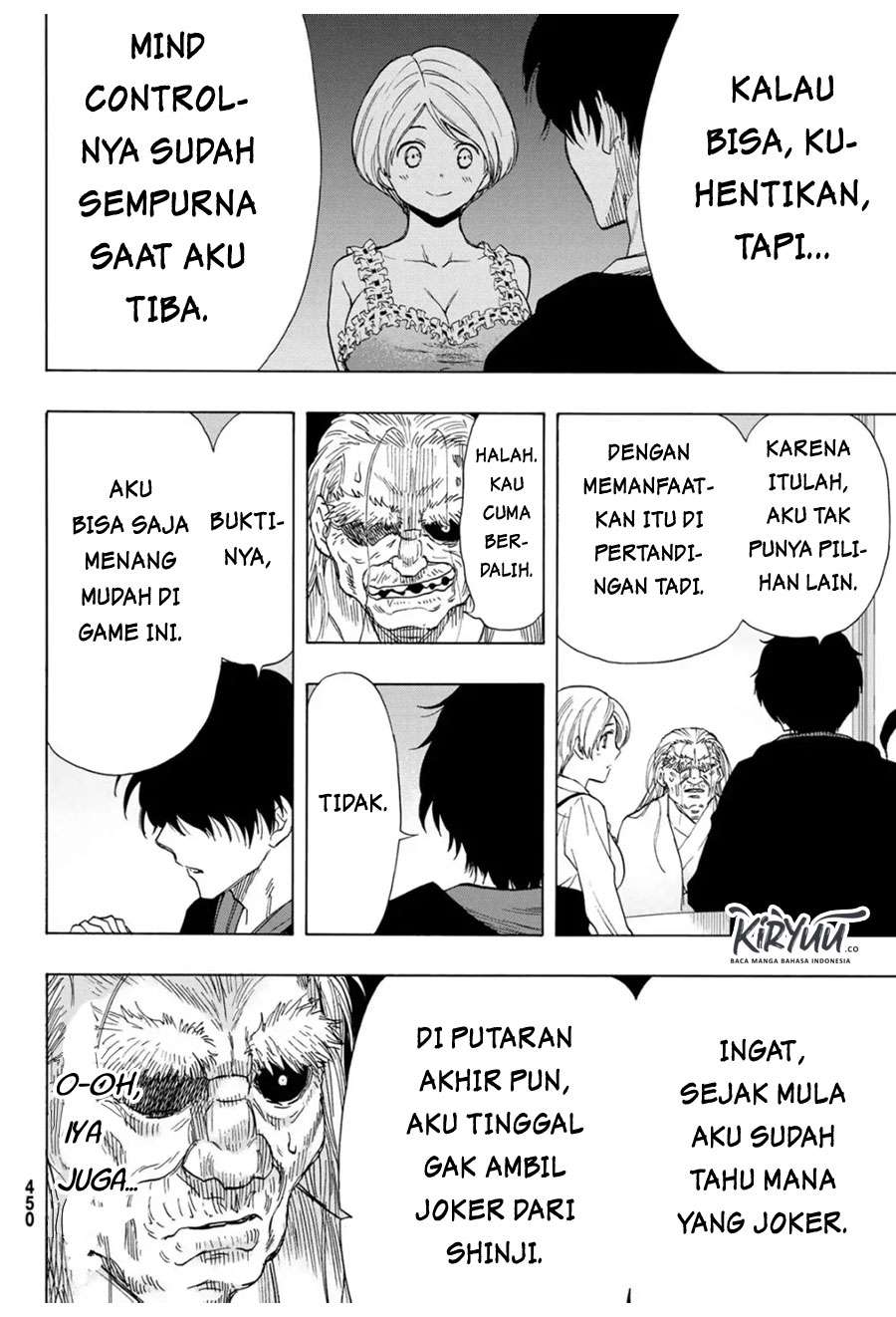 Tomodachi Game chapter 60 halaman 24