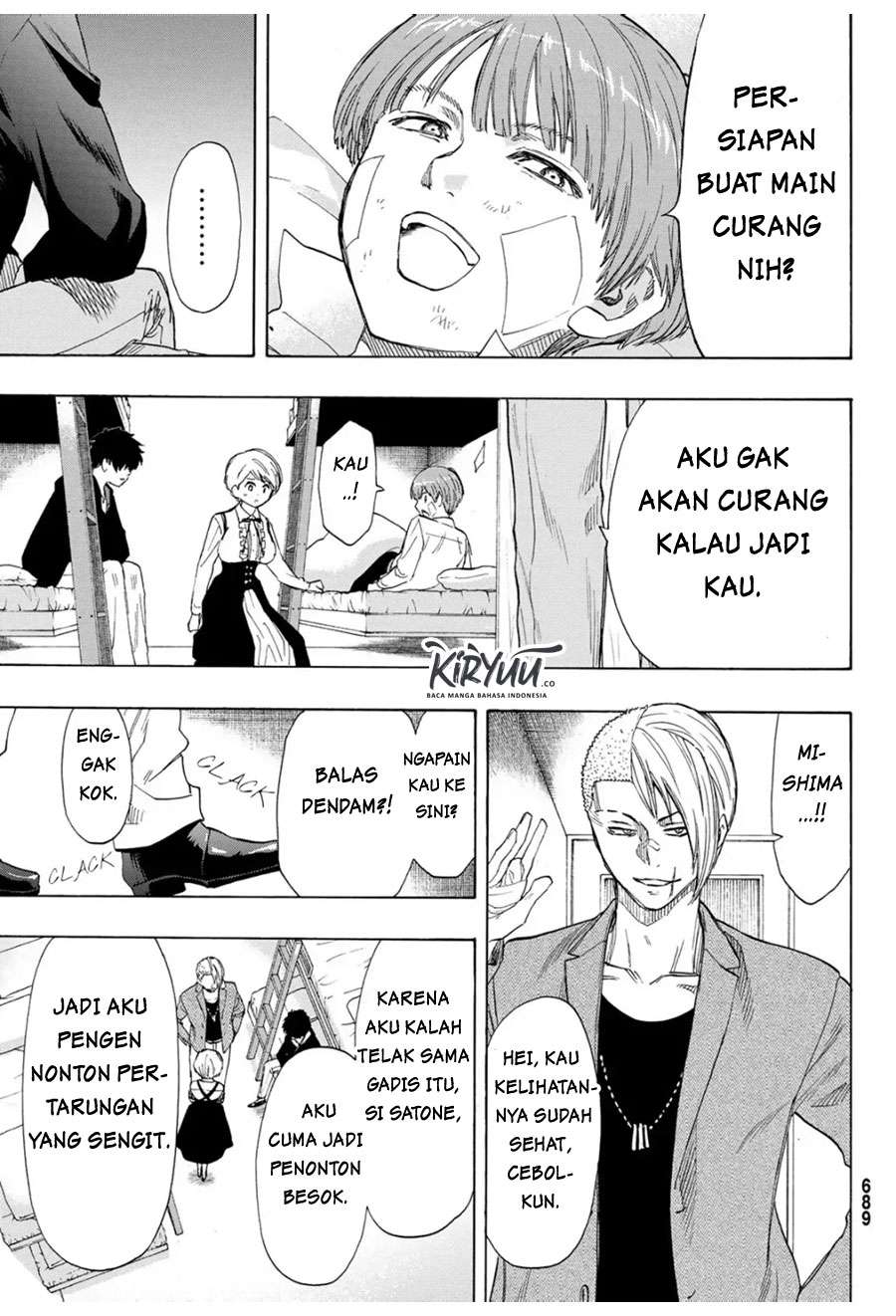 Tomodachi Game Bab 61 halaman 21