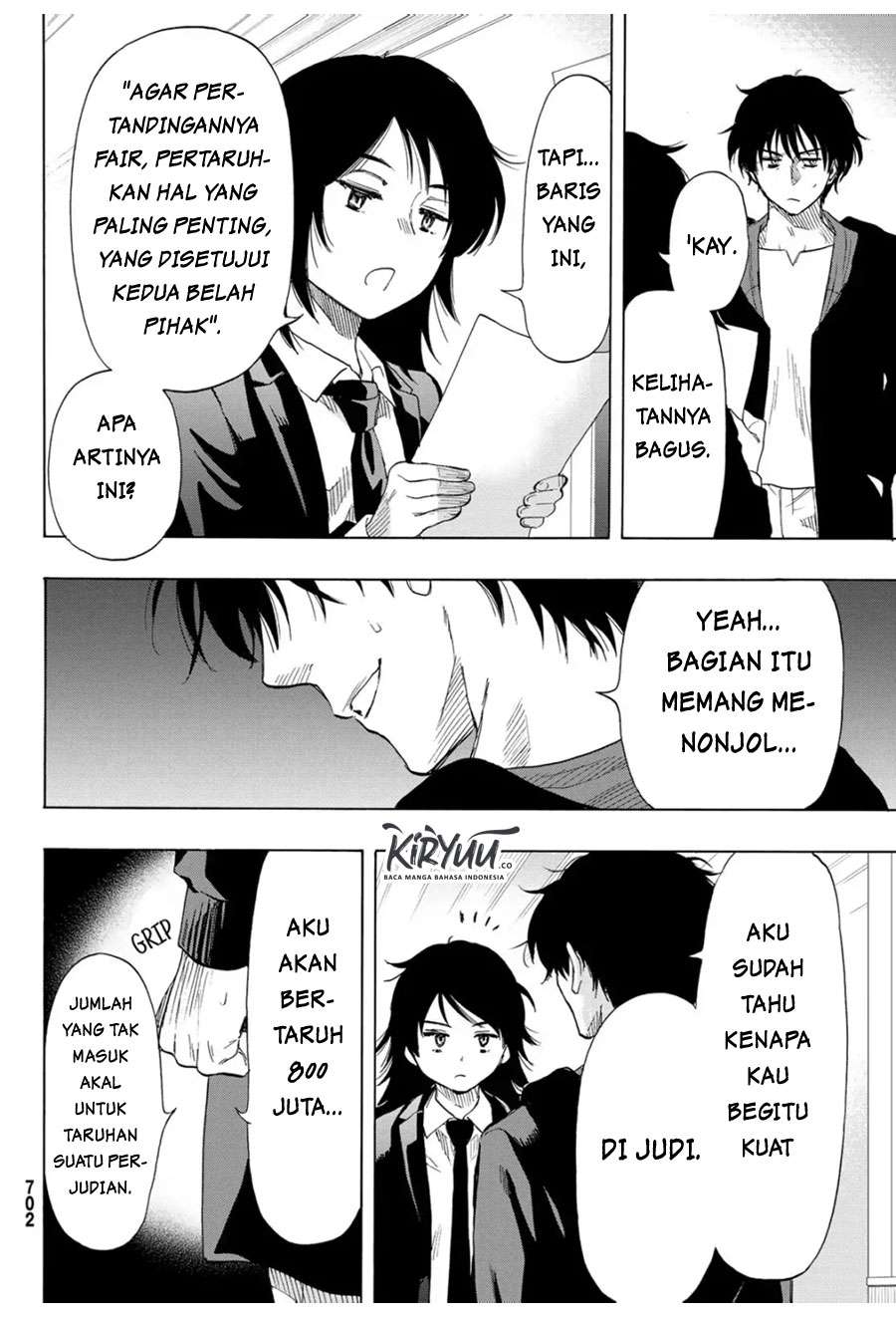 Tomodachi Game Bab 61 halaman 35