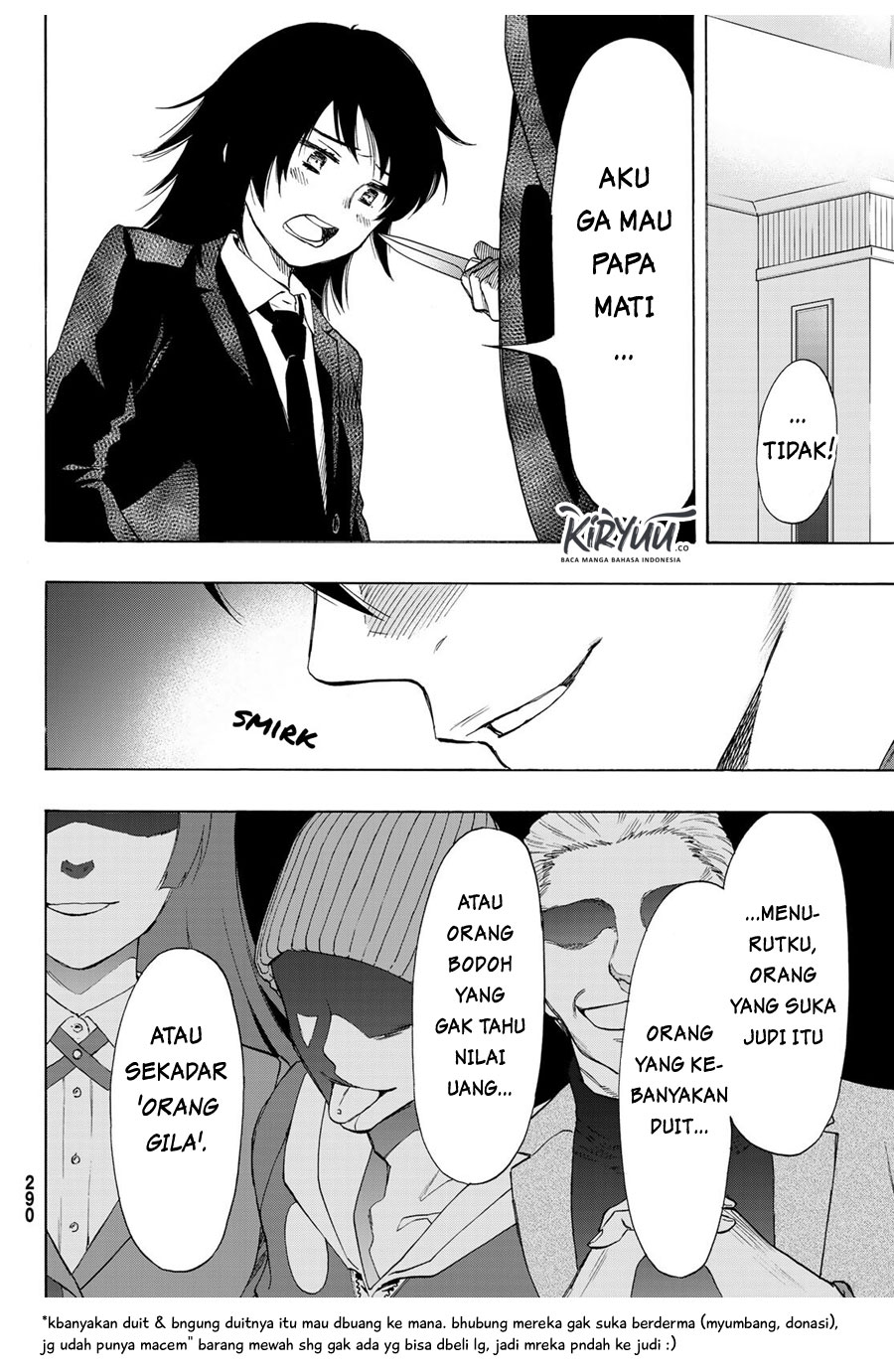 Tomodachi Game chapter 62 halaman 15