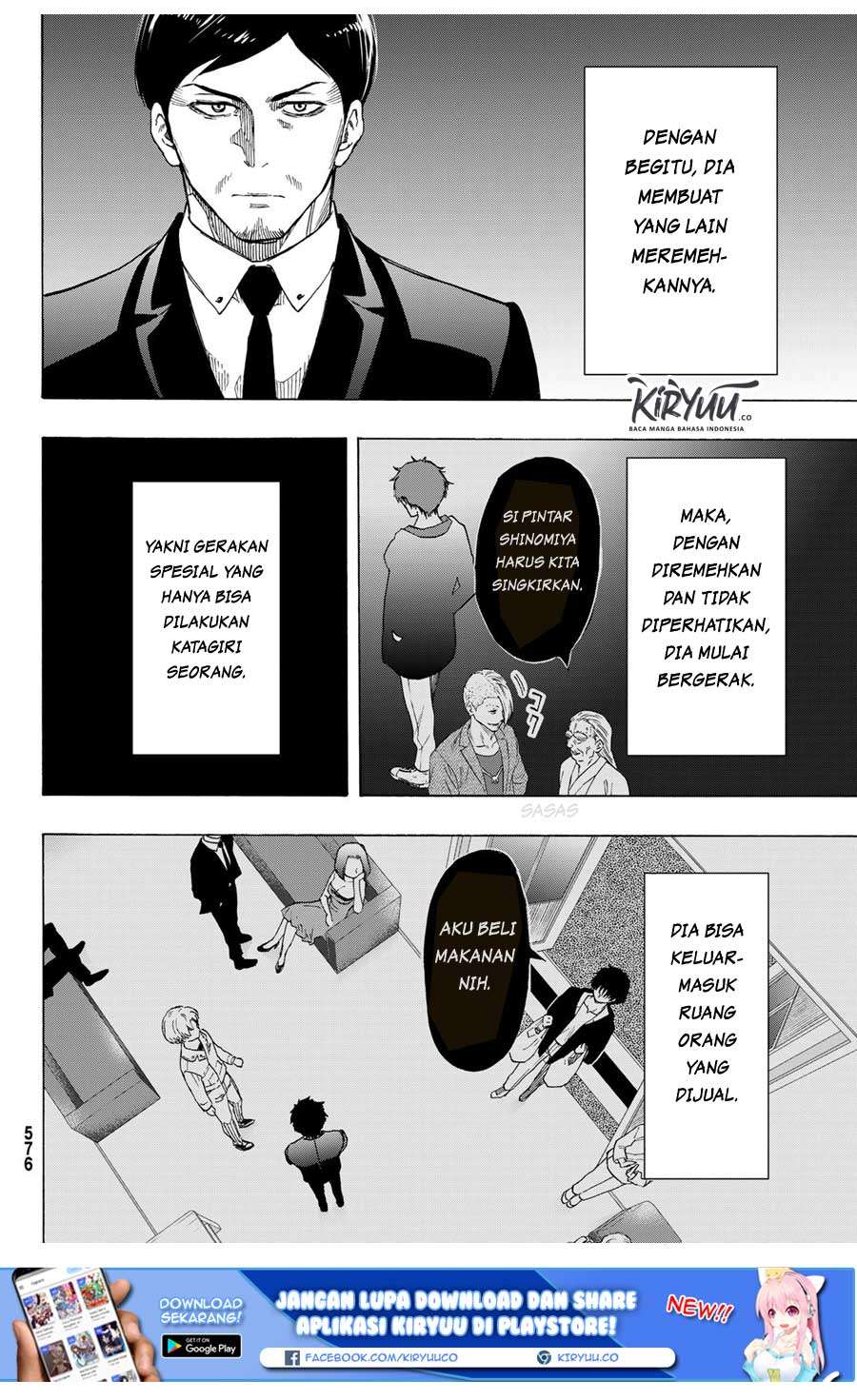 Tomodachi Game chapter 65 halaman 4
