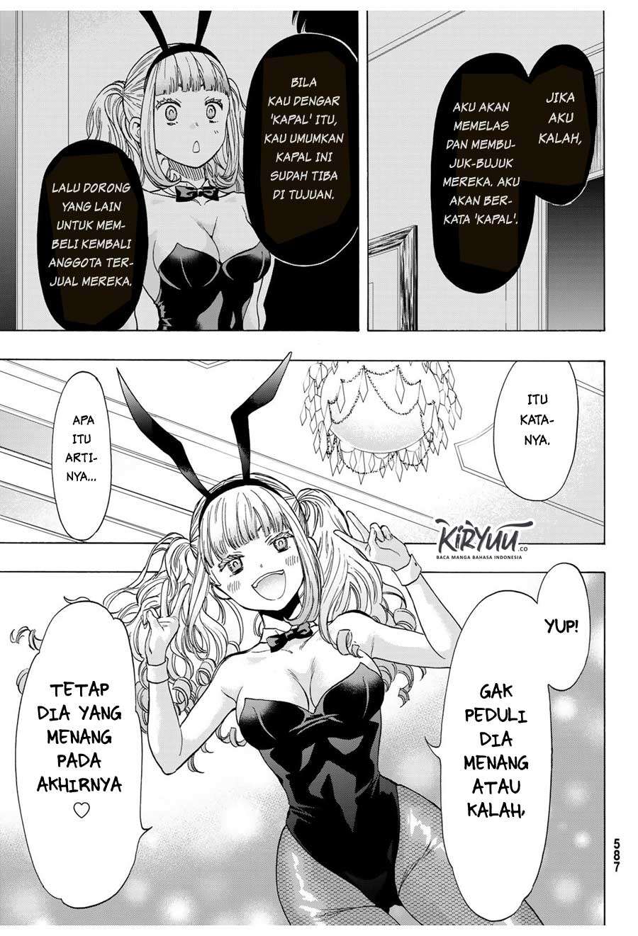 Tomodachi Game chapter 65 halaman 16