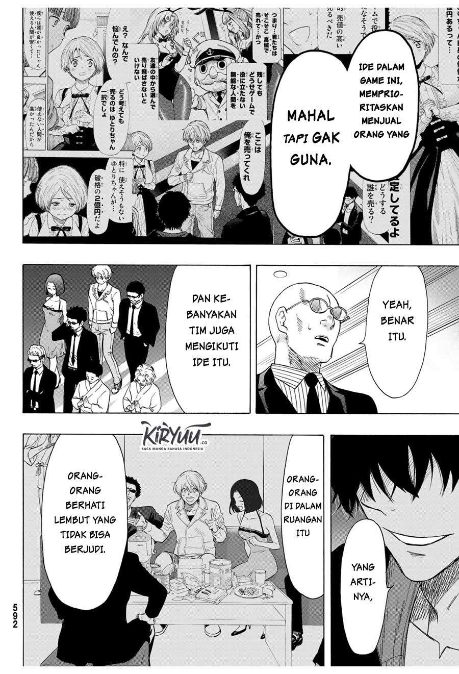 Tomodachi Game chapter 65 halaman 21