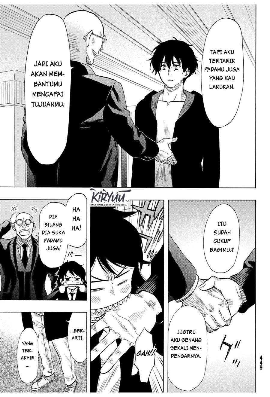 Tomodachi Game chapter 66 halaman 16