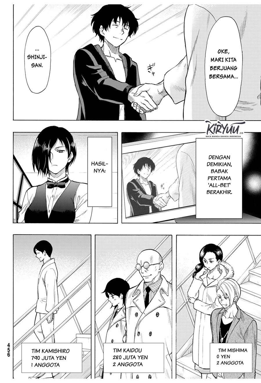 Tomodachi Game chapter 66 halaman 24